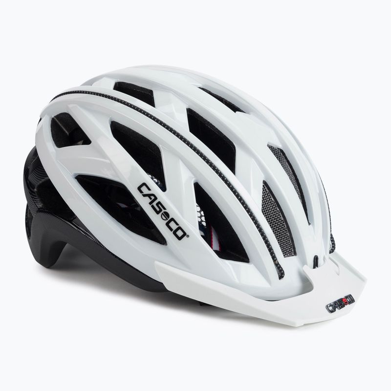 Cască de bicicletă pentru femei CASCO Cuda alb și negru 2 04.1607