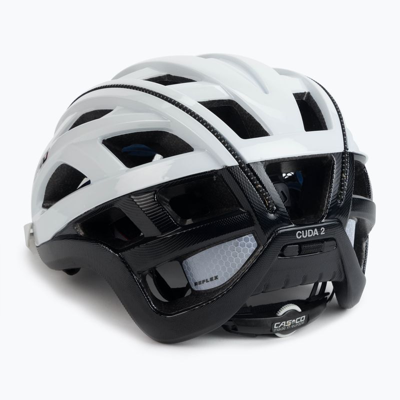 Cască de bicicletă pentru femei CASCO Cuda alb și negru 2 04.1607 4