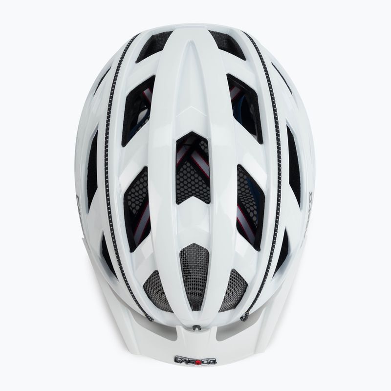 Cască de bicicletă pentru femei CASCO Cuda alb și negru 2 04.1607 6