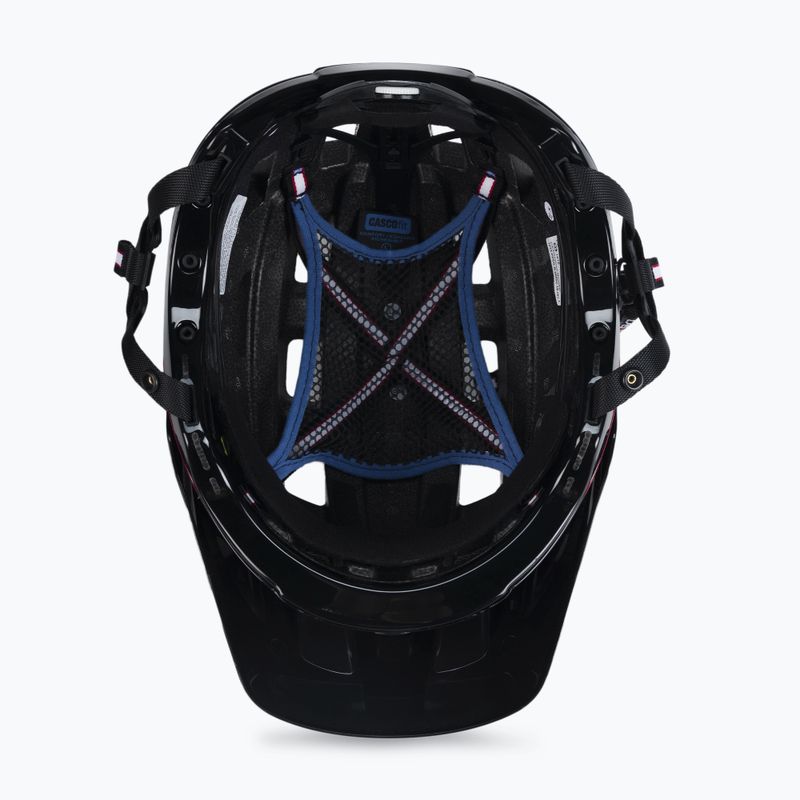 Cască de biciclist CASCO MTBE 2 negru/roșu 04.1325 5
