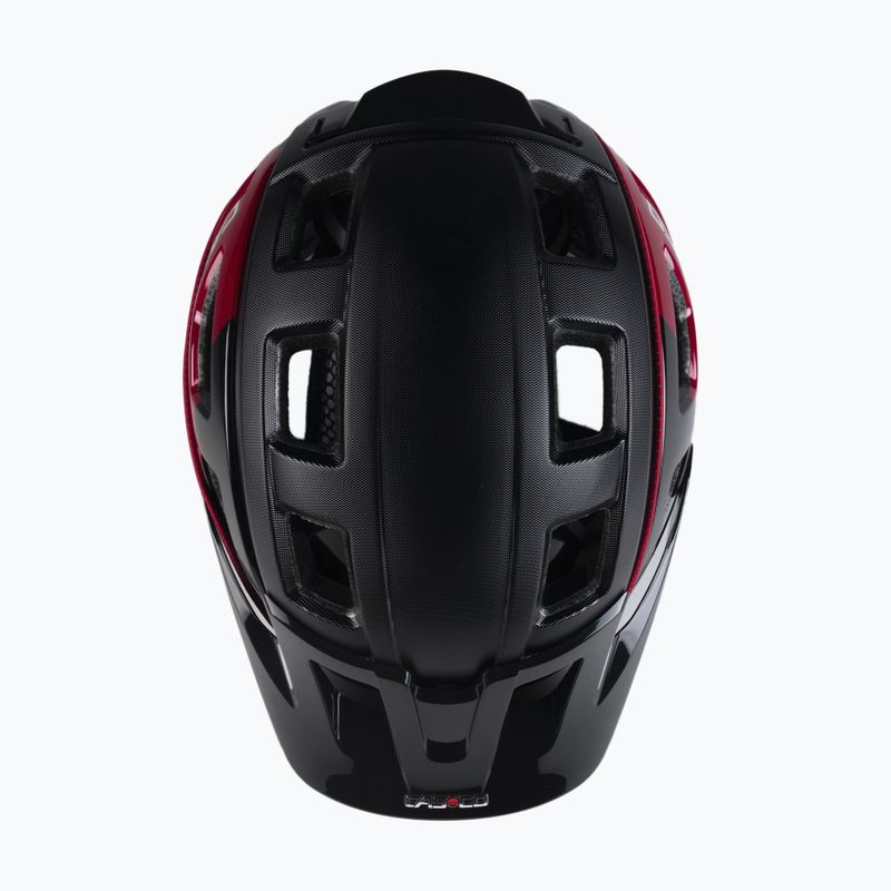 Cască de biciclist CASCO MTBE 2 negru/roșu 04.1325 6