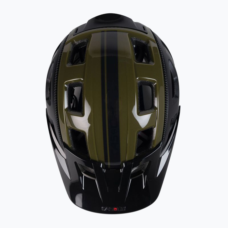 CASCO MTBE 2 cască de bicicletă CASCO MTBE 2 negru verde 04.1345 6