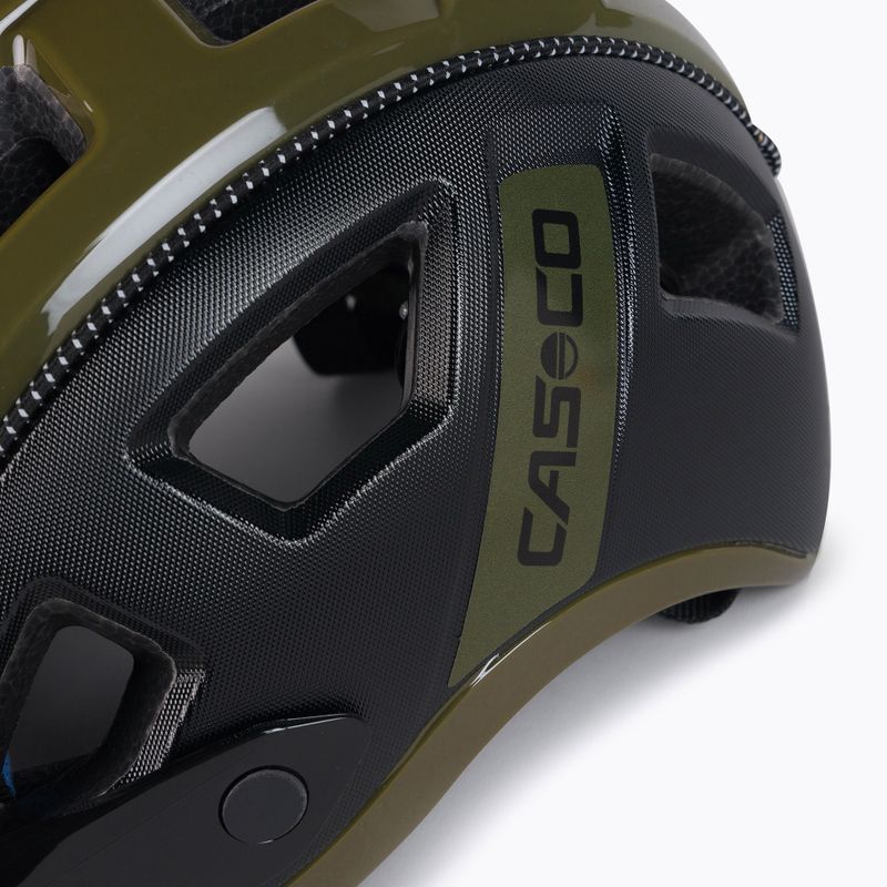 CASCO MTBE 2 cască de bicicletă CASCO MTBE 2 negru verde 04.1345 7