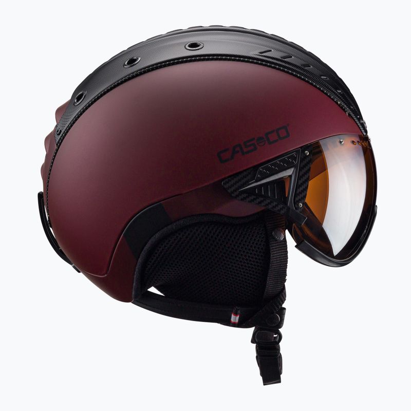 CASCO cască de schi SP-2 Carbonic Visor roșu 07.3738 3