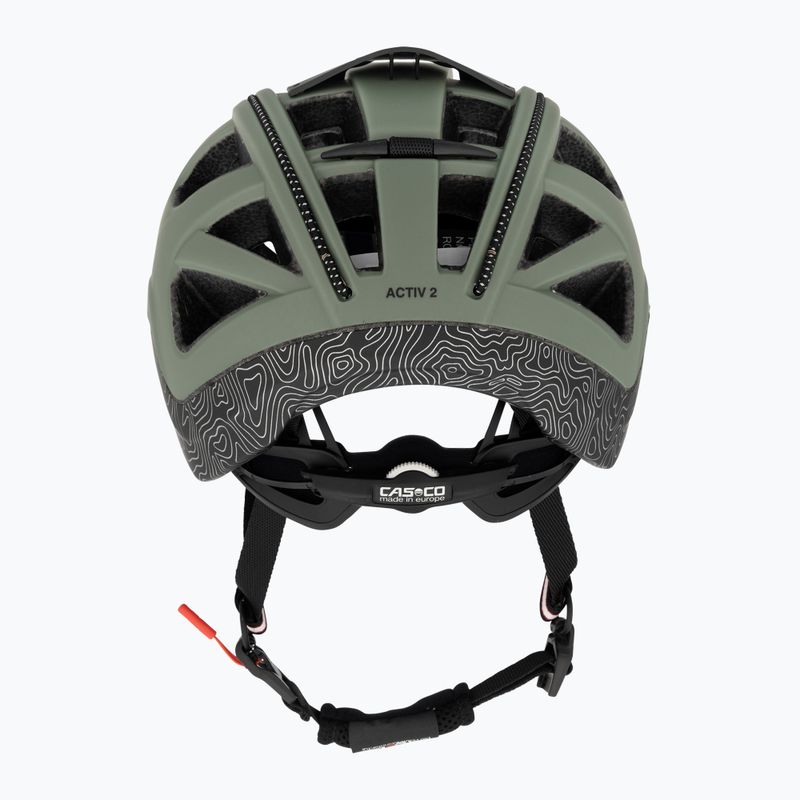 Cască de bicicletă  CASCO Activ 2 pathfinder/green 3