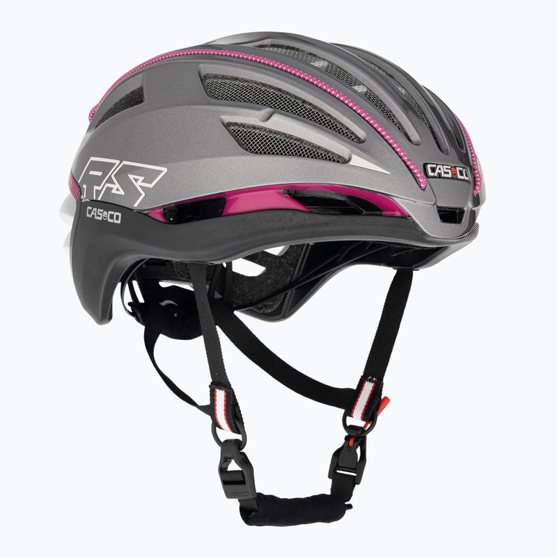 Cască de bicicletă CASCO Speedairo 2 anthracite fuchsia