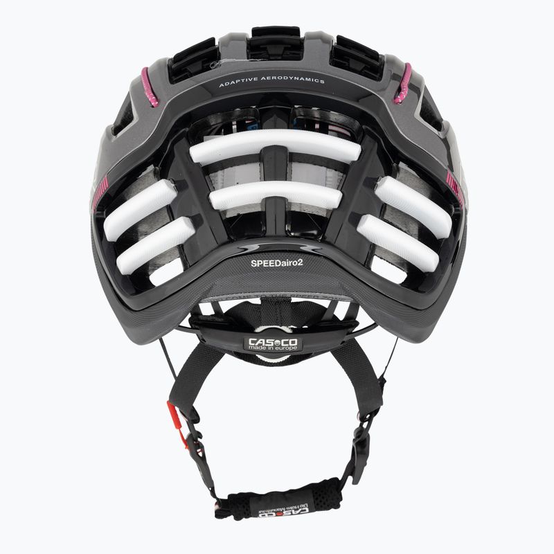 Cască de bicicletă CASCO Speedairo 2 anthracite fuchsia 3