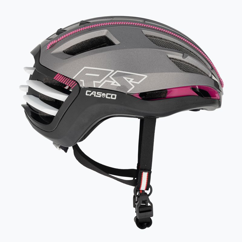 Cască de bicicletă CASCO Speedairo 2 anthracite fuchsia 4