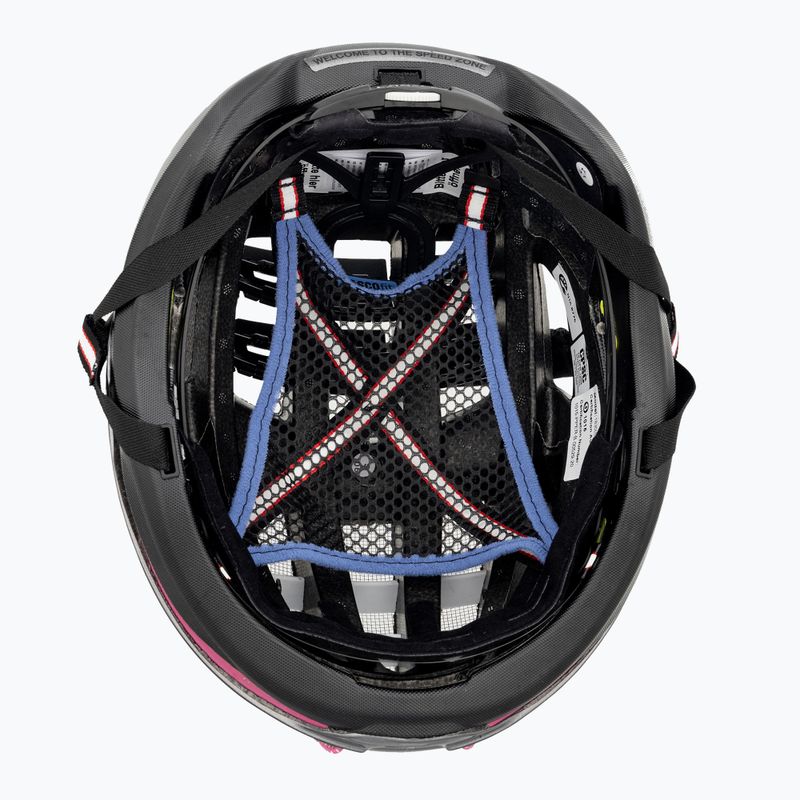 Cască de bicicletă CASCO Speedairo 2 anthracite fuchsia 5