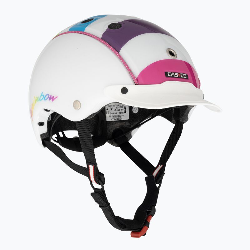 Cască de bicicletă pentru copii CASCO Mini 2 rainbow