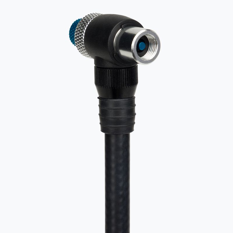 Pompă de șoc XLC HighAir Pro PU-H03 argintie/albastră 4