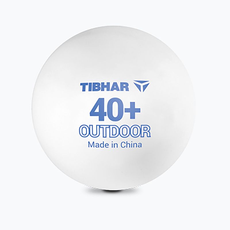 Mingi pentru tenis de masă Tibhar Outdoor Balls 10 buc. white 2