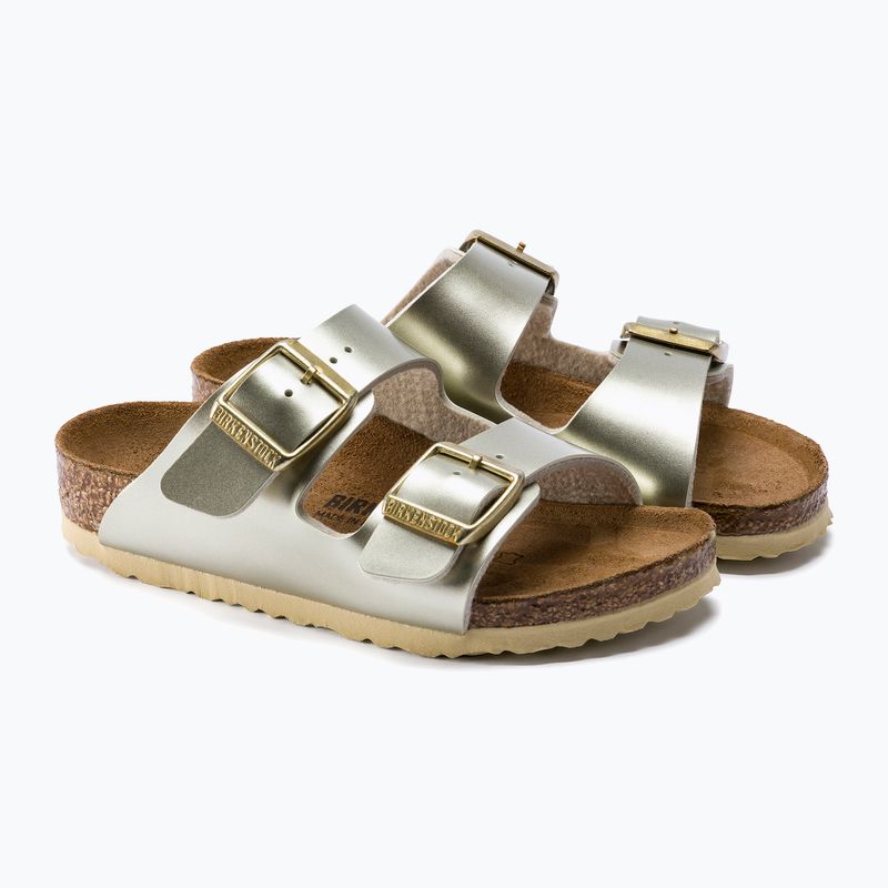 Klapki BIRKENSTOCK Arizona BF Narrow electric metallic gold 11