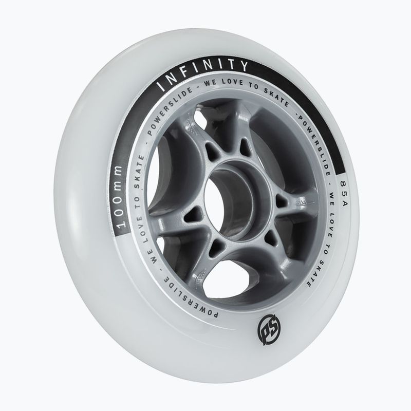 Powerslide Infinity roți albe pentru role 905225 2