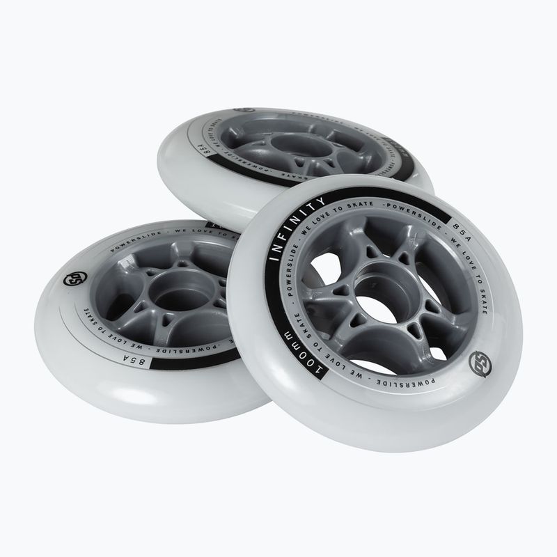 Powerslide Infinity roți albe pentru role 905225 4