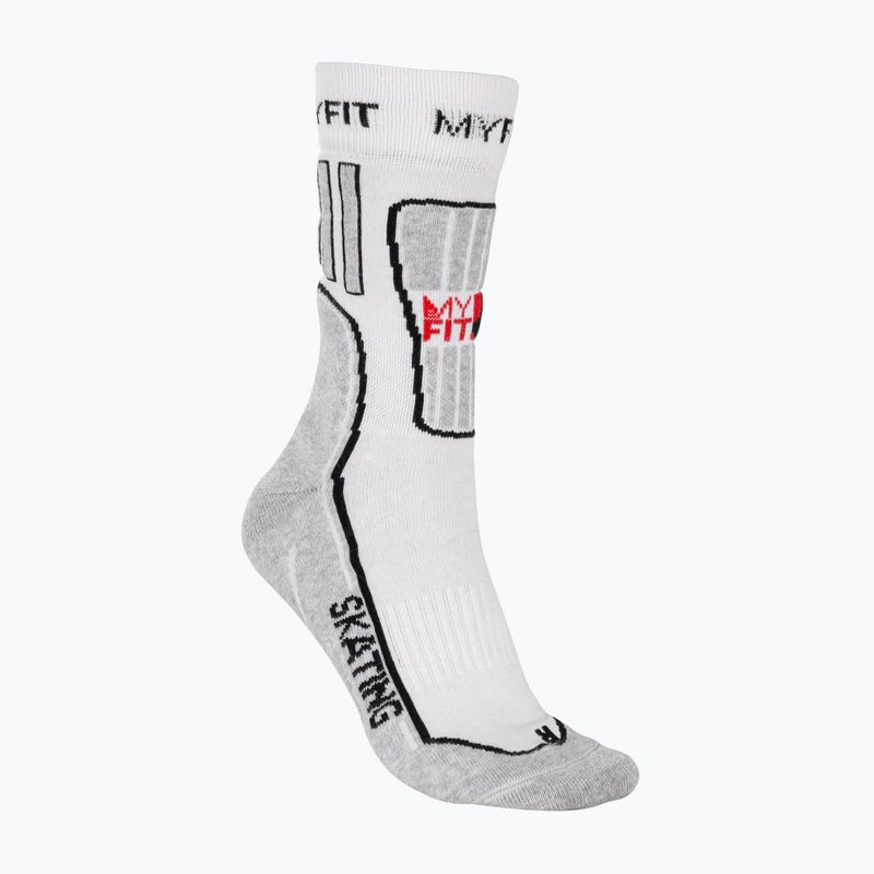 Powerslide MyFit șosete pentru patine cu rotile alb/gri 900988 4
