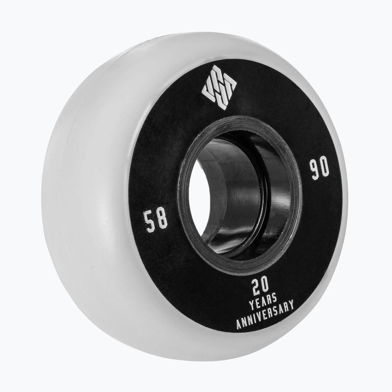 USD 58 4-Pachet de 4 roți de role 58/90A 4 buc. alb 700481 2