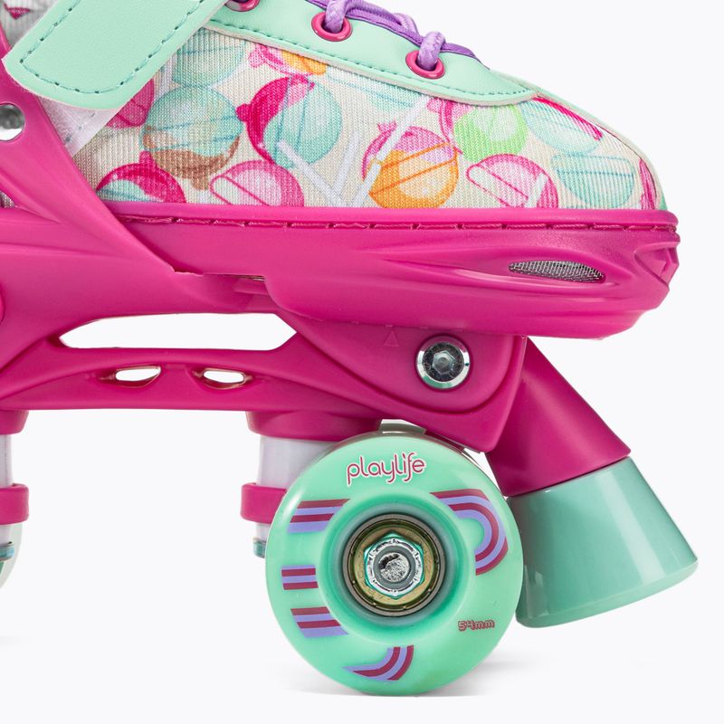 Playlife Kids Lollipop patine cu rotile colorate 880235 7