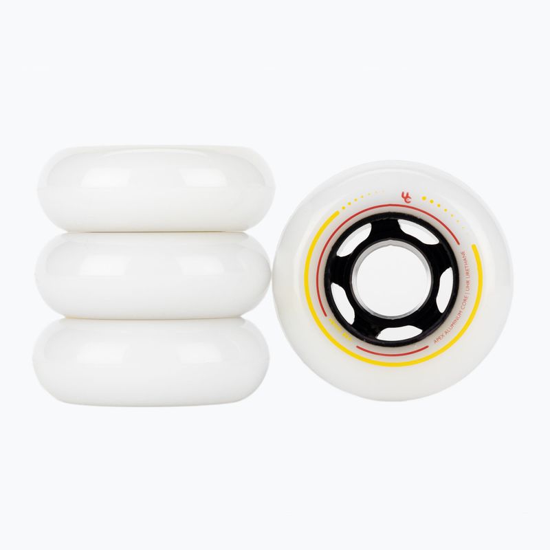UNDERCOVER WHEELS Apex 68 4-Pack alb/negru roți de role 406194