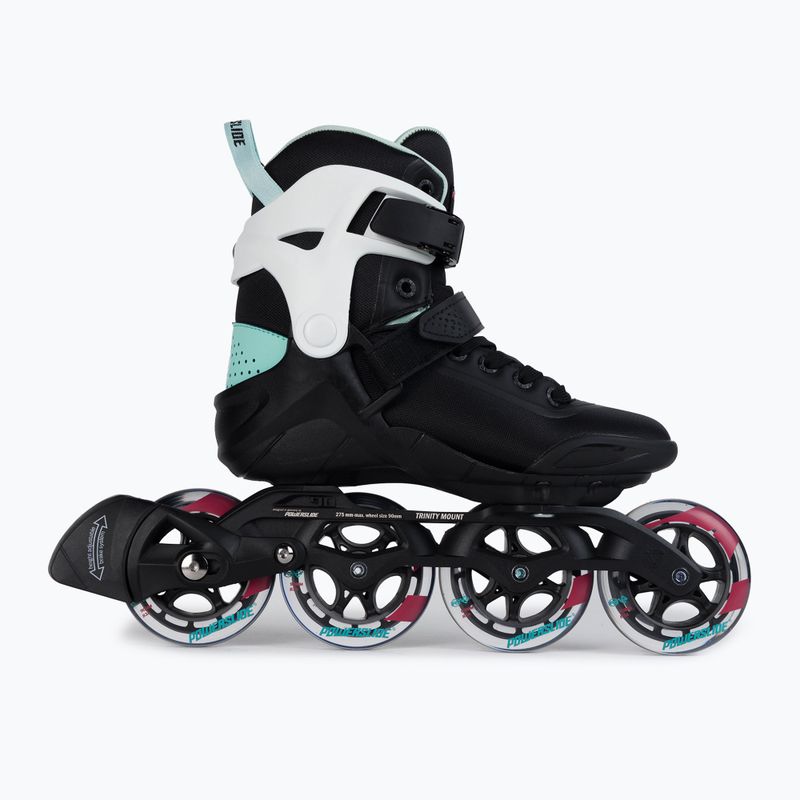 Patine pentru femei Powerslide Phuzion Radon Teal 90 negru 902011 2
