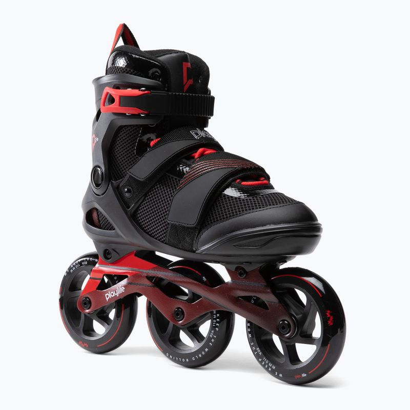 Patine cu rotile pentru bărbați Playlife GT 110 negru 880272