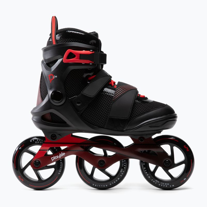 Patine cu rotile pentru bărbați Playlife GT 110 negru 880272 2