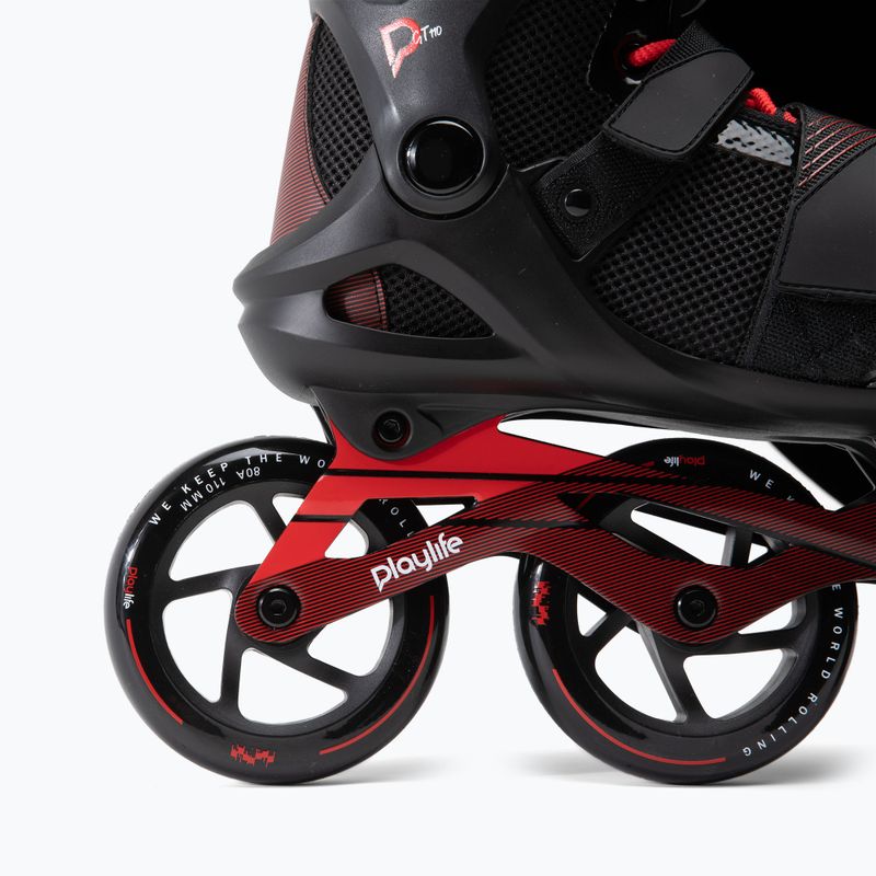 Patine cu rotile pentru bărbați Playlife GT 110 negru 880272 7