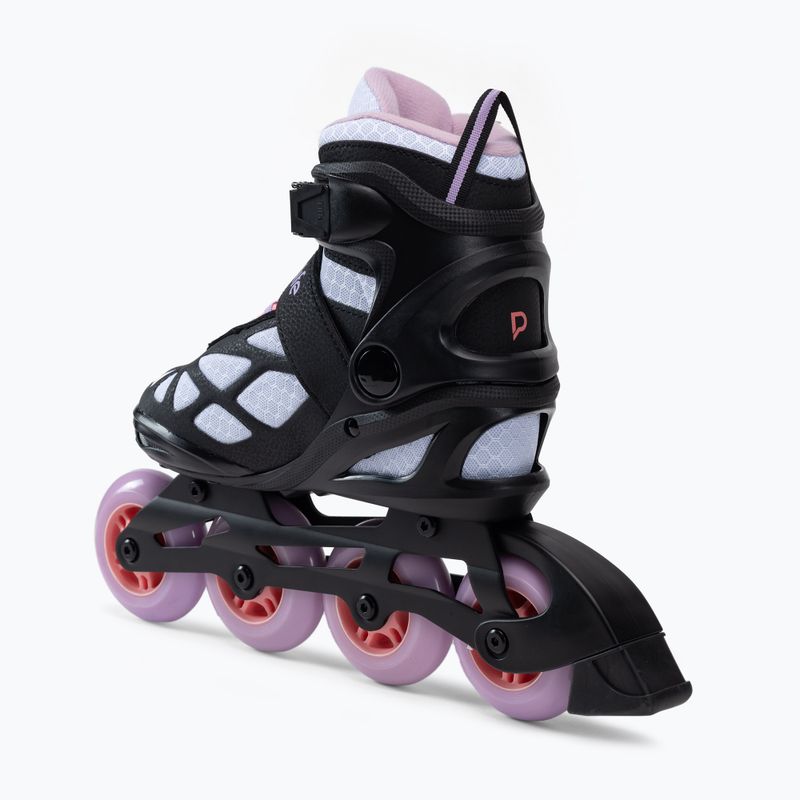 Patine în linie Playlife Lancer 84 pentru femei, negru violet 880274 4