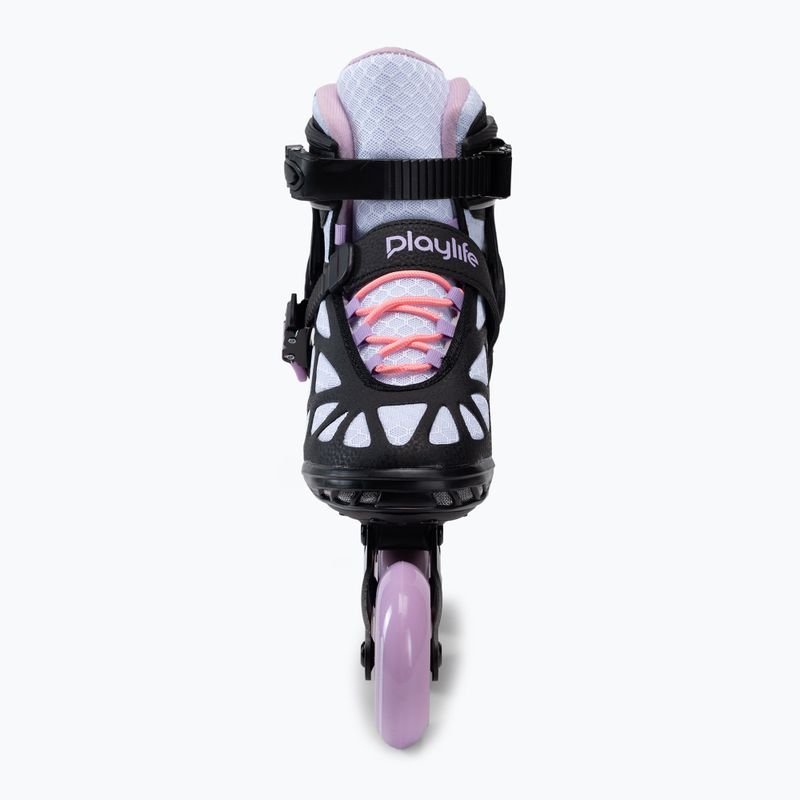 Patine în linie Playlife Lancer 84 pentru femei, negru violet 880274 5