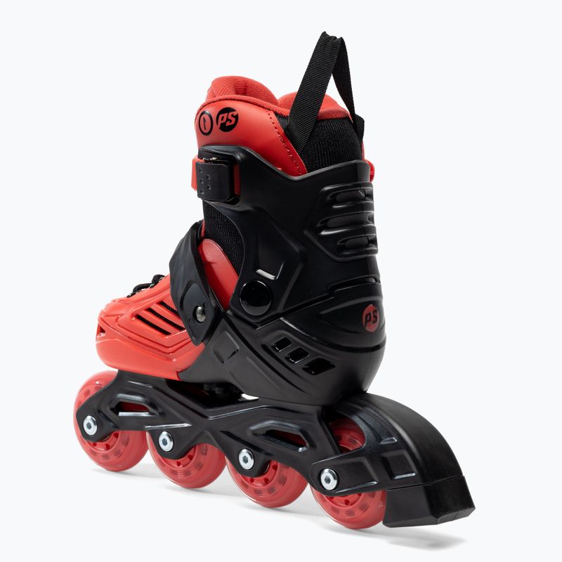 Patine pentru copii Powerslide Khaan Junior LTD roșu/negru 940671 3