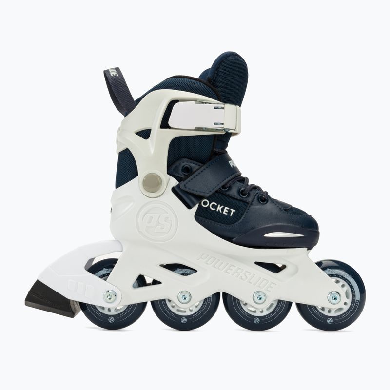 Powerslide Rocket patine cu role pentru copii alb/albastru marin 2