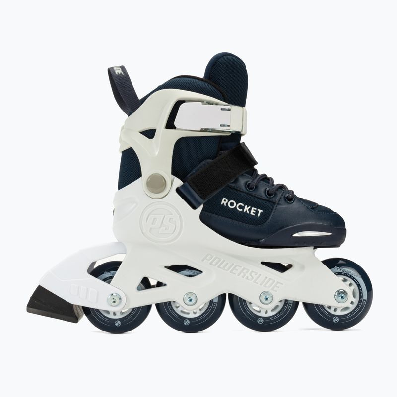 Powerslide Rocket patine cu role pentru copii alb/albastru marin 8