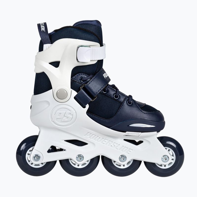 Powerslide Rocket patine cu role pentru copii alb/albastru marin 10