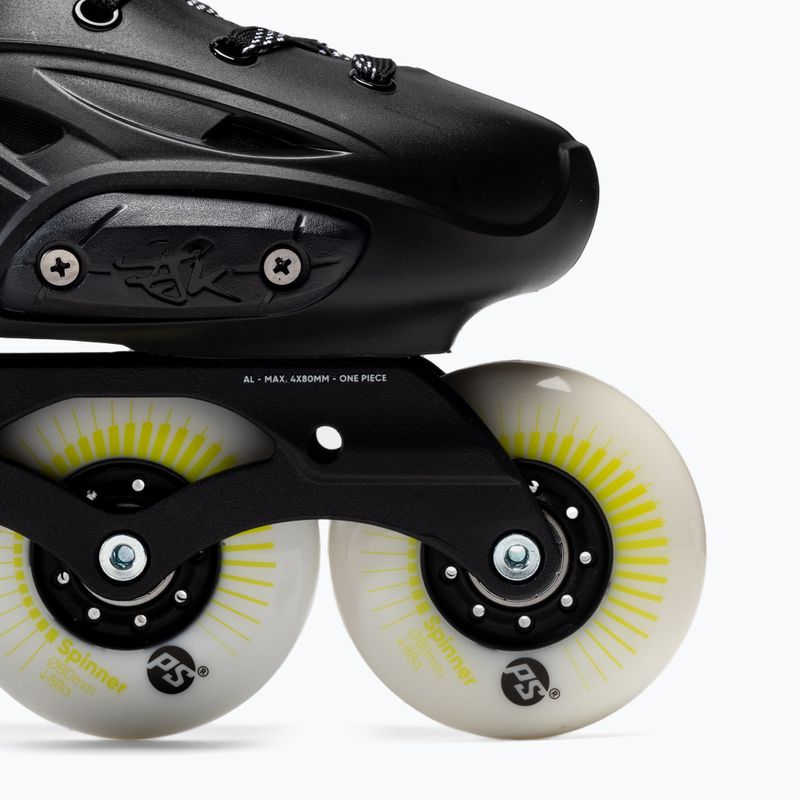 Patine pentru bărbați Powerslide Imperial One 80 negru/galben 908376 6