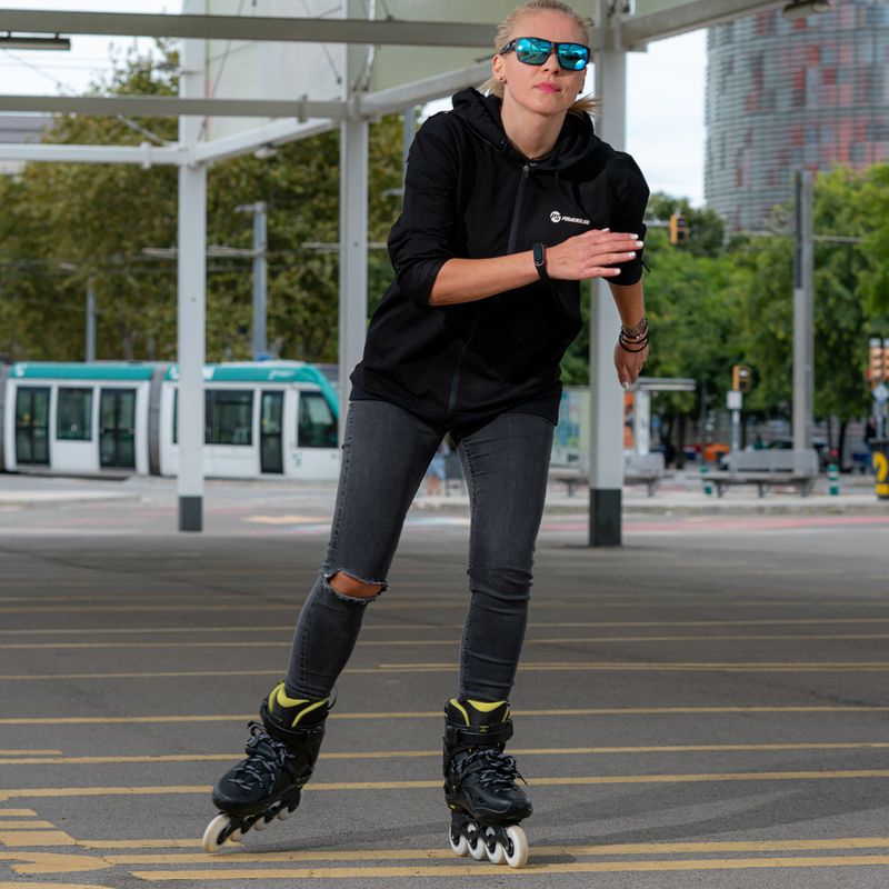 Patine pentru bărbați Powerslide Imperial One 80 negru/galben 908376 11