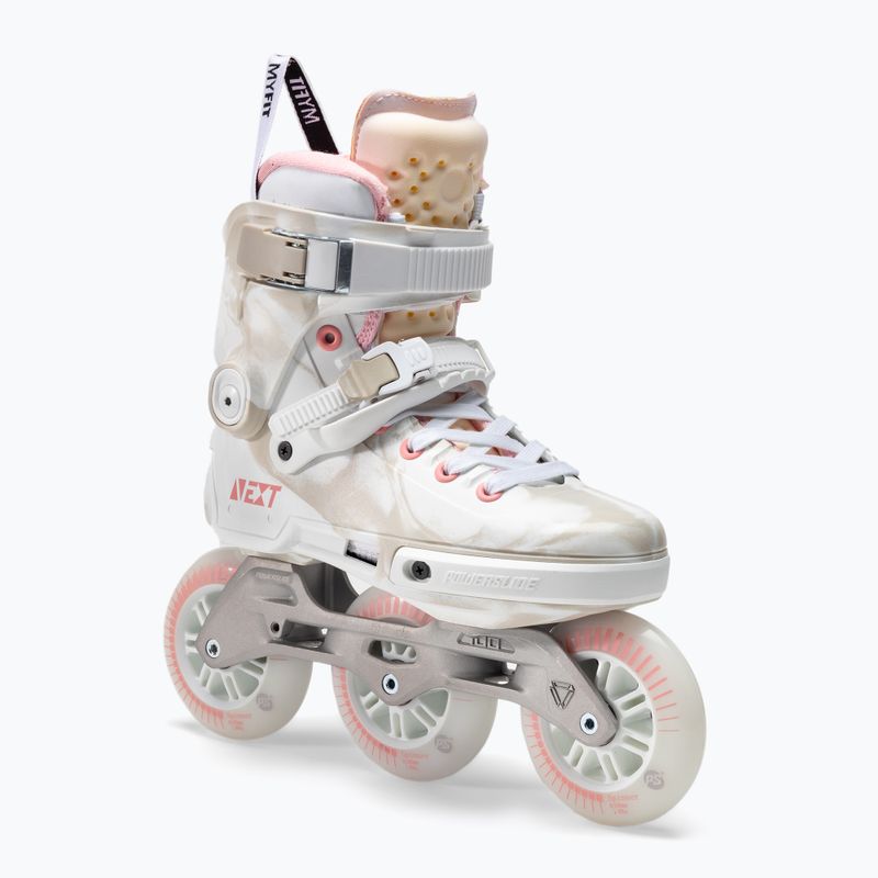 Patine pentru femei Powerslide Next Marble 100 roz 908405