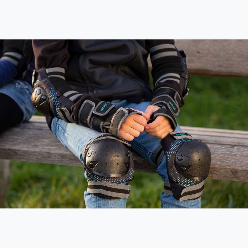Role pentru copii cu protecții Playlife Joker Combo Jr blue sky 11