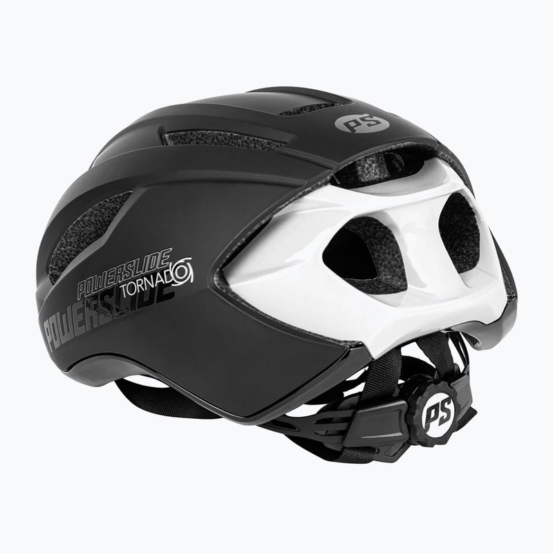 Cască Powerslide Tornado negru/alb 2