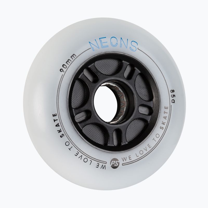 Roți de role Powerslide  Neons 90 mm/85A 4 buc. blue 2