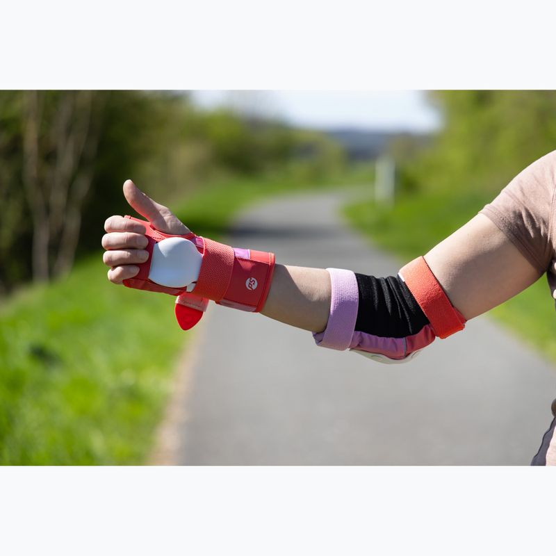 Set de apărători Powerslide Standard Set red/pink 6