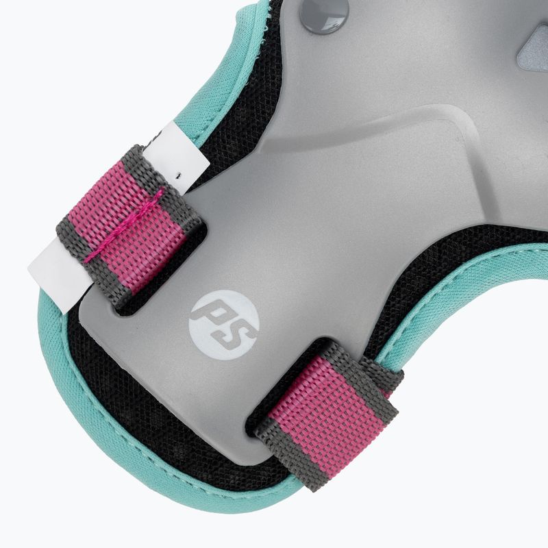 Set de protecție pentru copii Powerslide Kids Pro Set grey/pink 8
