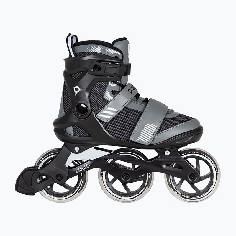 Patine cu role Playlife GT 110 negru/gri pentru bărbați 2