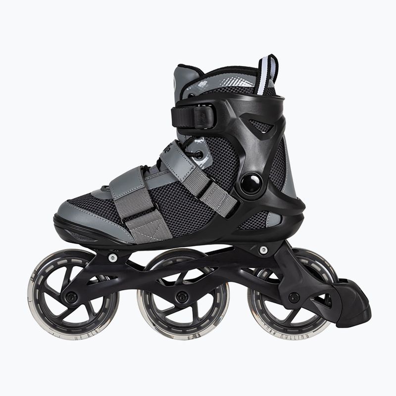 Patine cu role Playlife GT 110 negru/gri pentru bărbați 3