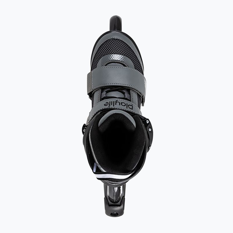 Patine cu role Playlife GT 110 negru/gri pentru bărbați 4