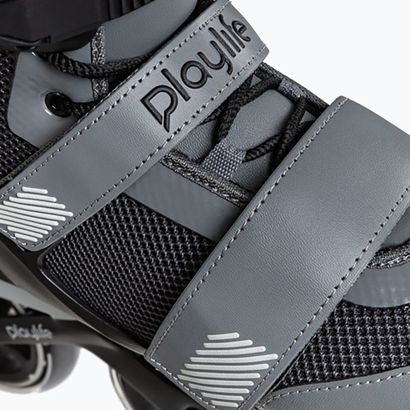 Patine cu role Playlife GT 110 negru/gri pentru bărbați 7