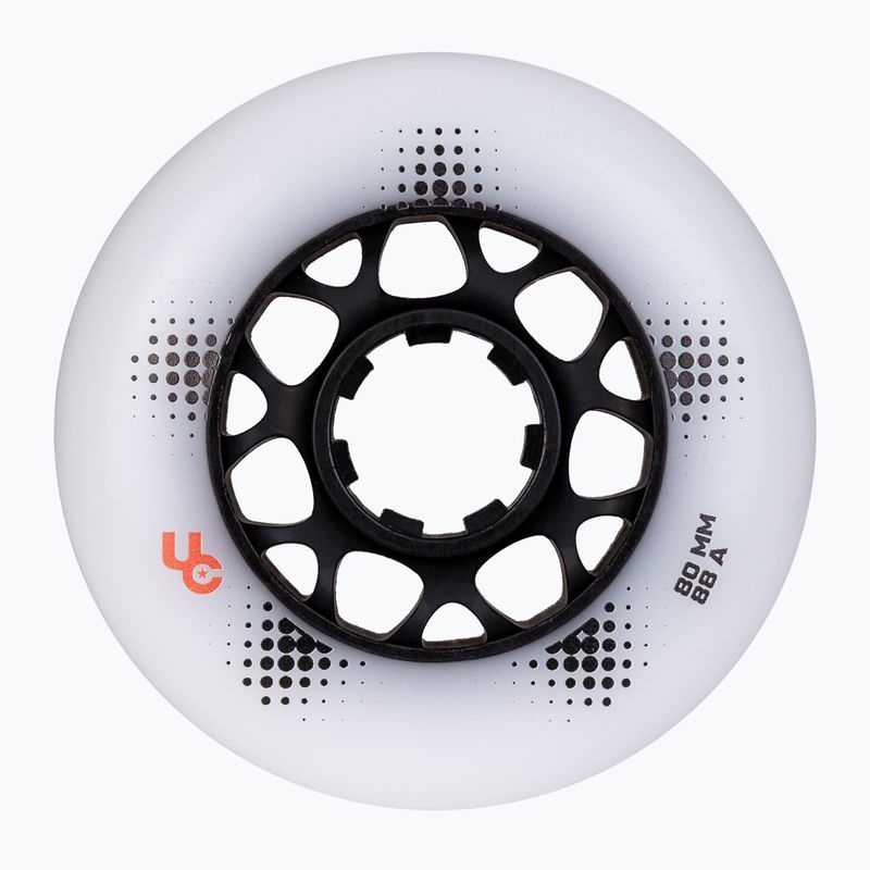 Roți pentru role UNDERCOVER WHEELS Team Pro 80 mm/88A 4 buc. white 2