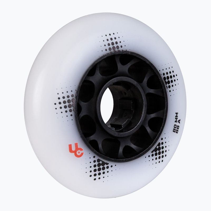 Roți pentru role UNDERCOVER WHEELS Team Pro 80 mm/88A 4 buc. white 4