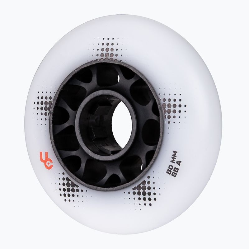 Roți pentru role UNDERCOVER WHEELS Team Pro 80 mm/88A 4 pcs. white 5