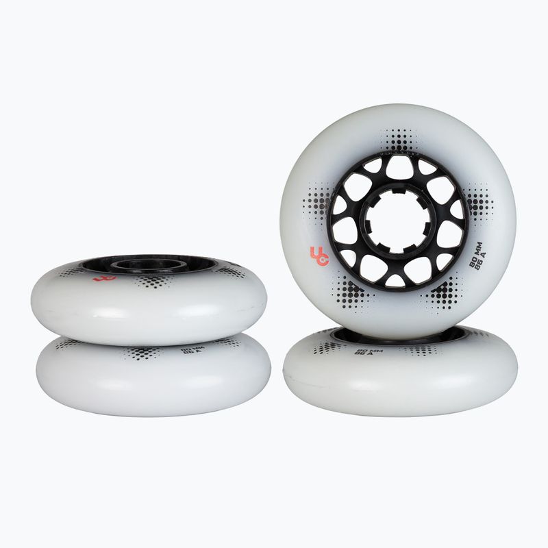 Roți pentru role UNDERCOVER WHEELS Team Pro 80 mm/88A 4 pcs. white 6