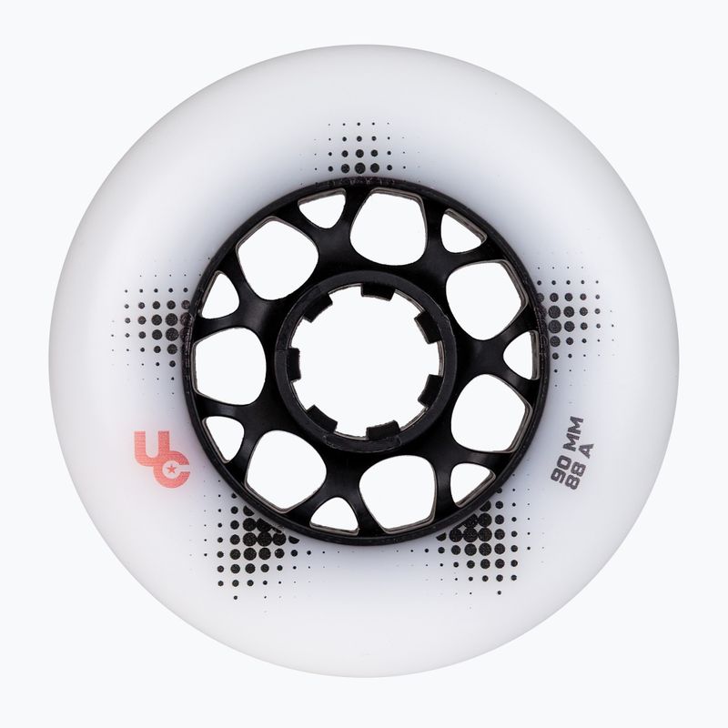 Roți pentru role UNDERCOVER WHEELS Team Pro 90 mm/88A 4 buc. white 3